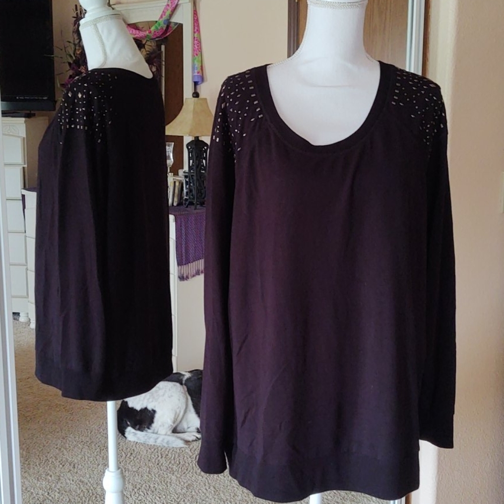 Torrid Black long sleeved shirt